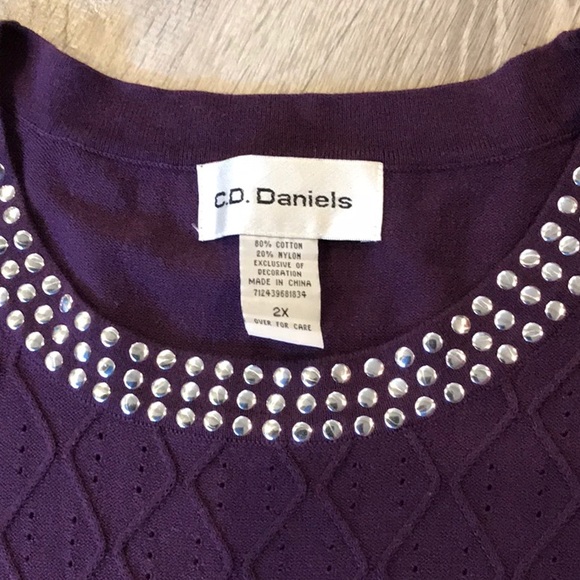 💜 NWT~~Purple Sweater~💜 - Picture 3 of 5